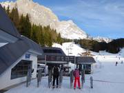 Ganghofer Blitz - 6pers. High speed chairlift (detachable) with bubble and seat heating