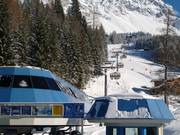 Ganghofer - 6pers. High speed chairlift (detachable) with bubble and seat heating