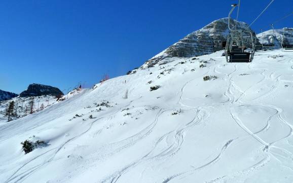 Ski resorts for advanced skiers and freeriding Ennstal Alps – Advanced skiers, freeriders Wurzeralm – Spital am Pyhrn