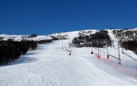 Skiing near Eidfjord