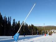 Snowmaking with lances in Hundfjället