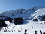 View of the Savin Kuk ski area and the Durmitor mountain massif