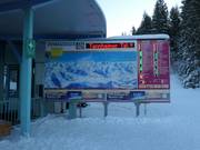 Information board in the valley