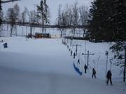 Main slope lower section