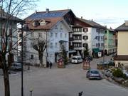 The pedestrian zone of Folgaria
