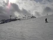 Boarders and skiers feel right at home here.