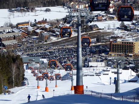 Murtal: access to ski resorts and parking at ski resorts – Access, Parking Kreischberg