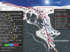 Trail map Straja