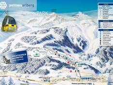 Trail map Lavenar – Pettneu am Arlberg