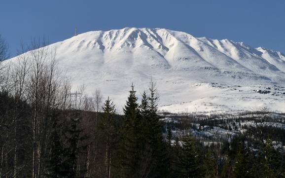 Biggest height difference in Norway (Norge) – ski resort Gaustablikk – Rjukan