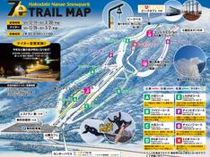 Trail map Hakodate Nanae