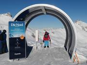 Start of the slope Die Nord