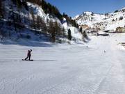 Easy slope at the Kirchbühellift