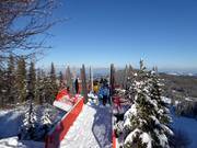 Viewing platform Almschaukel at 1315 m