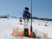 High-performance snow cannon