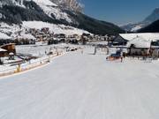 Beginner area in Corvara