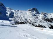 View of the slopes at Troghöhe