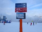 Slope signage in Sölden