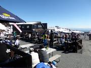 You can end your ski day at the Whakapapa Base Area.