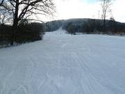 Good slope grooming at Hesselberg
