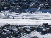 The cross-country trails start directly in Livigno.