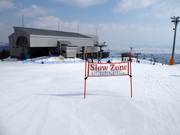 Slow Zone at the Kitanomine four-seater chairlift