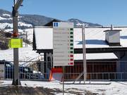 Current operating information at the valley station in Waltensburg