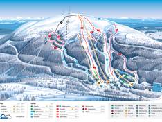 Trail map Galtis – Arjeplog