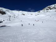 Slope at the Lai Alv chairlift