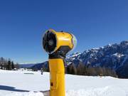 High-performance snow cannon in Madonna di Campiglio