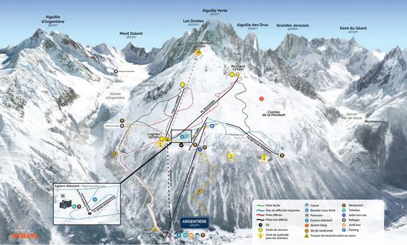 Grands Montets – Argentière (Chamonix)