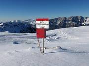 Avalanche transceiver training area (avalanche transceiver = LVS)