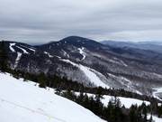 View of the slopes at Snowdon Mountain and Ramshead Mountain