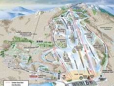 Trail map Camden Snow Bowl