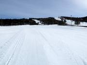 Practice slope at the valley station in Nesfjellet