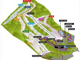 Trail map Bears Town