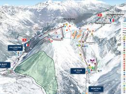Ski resort Balme/Les Autannes – Vallorcine/Le Tour