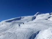 Powder slopes at the Bodmenstafel chairlift