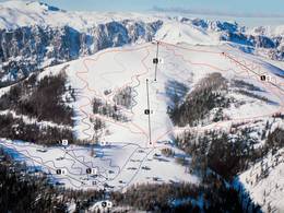 Trail map Aflenz Bürgeralm