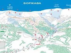 Trail map Podobovets