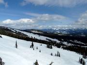 View across the Big White ski resort