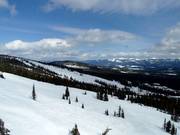 View over the Big White ski area
