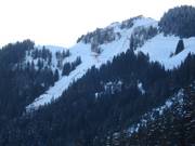 View of the Streif race course