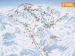 Trail map of the ski resort Stubai Glacier (Stubaier Gletscher)
