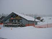 Refreshment options at the valley station in the Timberline Summit Pass ski area