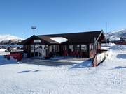 Ski hut at the valley station