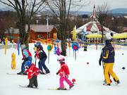 Children's area of the ski school at Remmeswiese