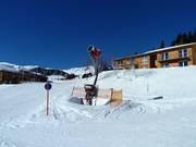 Snow cannon in Damüls