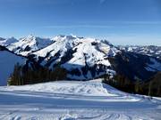 On the way from Saalbach to Fieberbrunn