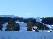 View of the ski resort of Trysil